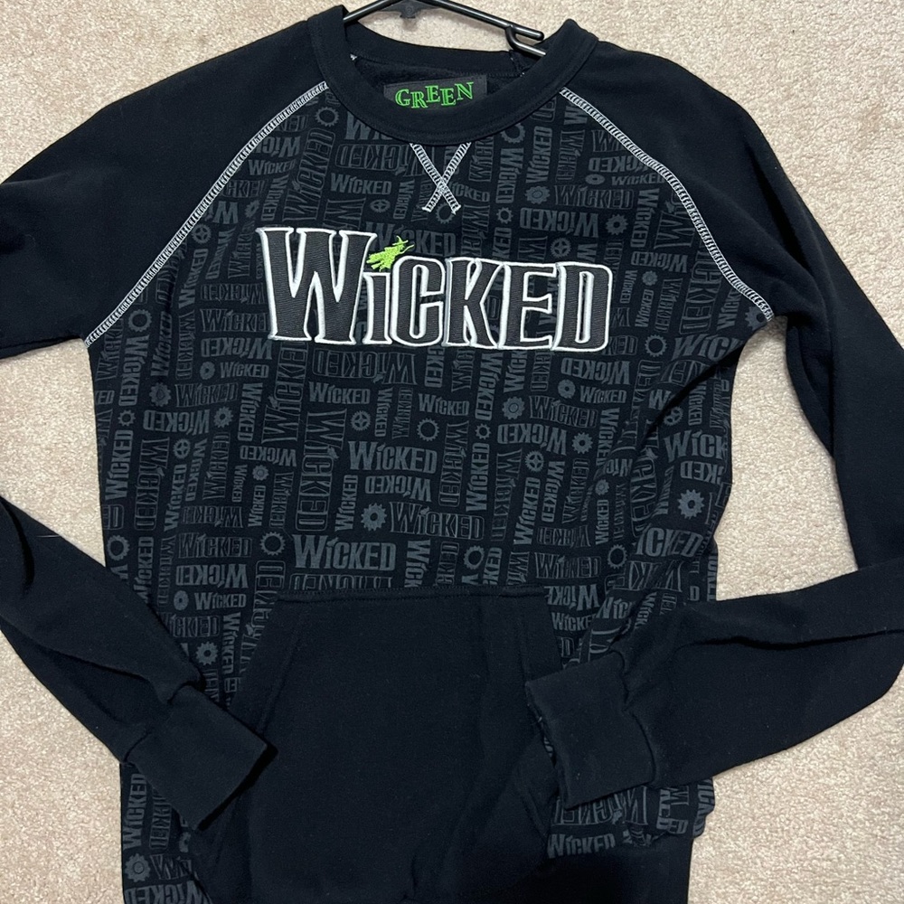 Wicked Black Graphic Sweatshirt